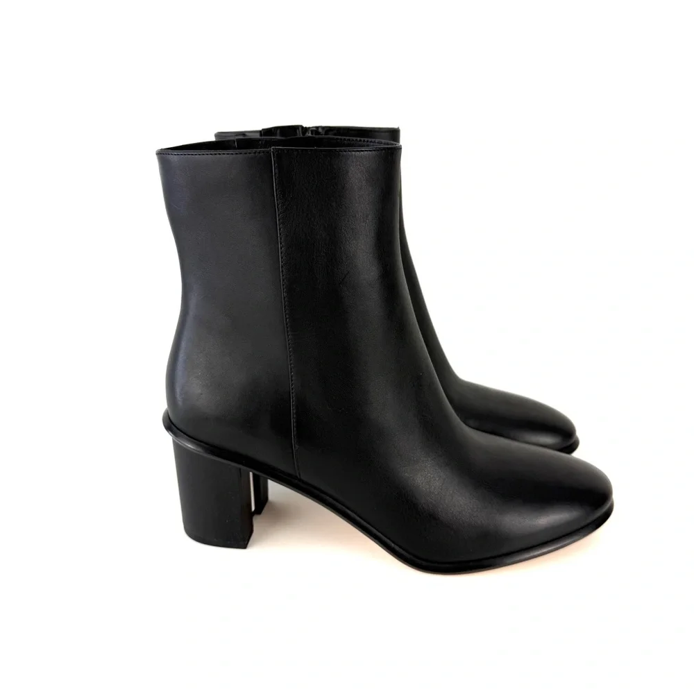 NEW Tory Burch Brooke Ankle Boots Black Sz 10.5